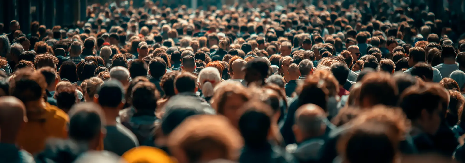 Crowd at a live activation